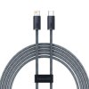 Kabel Baseus CALD000116 Lightning - USB-C PD 20W 480Mb/s 2m - szary