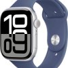 Apple Watch Series 10 GPS 46 mm Obudowa aluminiowa Opaska sportowa denim S/M