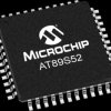 8051 microcontroller, 8 bit, 24 MHz, TQFP-44, AT89S52-24AU
