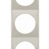 Outlet Frame 3-GANG PWHT