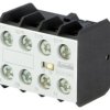 Styki pomocnicze, Przyłącze: zaciski śrubowe, czołowy, Styki: NO x4, BG 11BGX1040