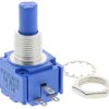 Potencjometr 50kΩ typ Obrotowy Bourns średnica wału 6,35 mm 2W długość wału 19mm Montaż panelowy