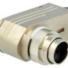 C091-11K0070002 Złącze M16 Wtyk Męski Na Przewód 7Pin 300V Kątowe 90