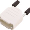 encitech DPPK09-W-K 6353-0107-01 Obudowa złącza D-SUB Ilość styków: 9 tworzywo sztuczne 180 ° biały 1 szt.