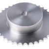 Koło łańcuchowe drabinkowe, 38 zębów, 08B-1, Pilot, śr otworu: 16mm, śr toczna: 153.8mm, Stal