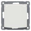 PEHA by Honeywell Płytka przycisku Gniazdo elektryczny z klapką biały 318831 10 szt.