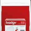 CBGC0020W PVC cards, 0.50 mm (20 mil), for Badgy, 100 pieces