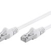 Patch cord F/UTP 5e linka CCA PVC biały 7,5m 26AWG 93500