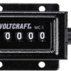 Licznik mechaniczny Voltcraft MC-1, 58 x 47 mm, 0 - 99999