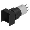 Element wykonawczy przycisku, Siłownik, do uzytku z: Urządzenia przełączające, Czarny