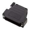 Encitech 6260-0107-03 DSSK-P-25-L-K D-Sub Housing 25-pin Black 1pc