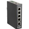 Przełącznik Ethernet 5-Port Industrial Fast Ethernet Unmanaged Switch 5-portowy 100Mbps, D-Link Bez zarządzania