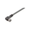 Binder 79-3408 55-03 Female Angle 3 Pin Moulded Terminal 3-x .25mm2-PUR 5m Cable