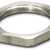 Counter nut, M20, 24 mm, silver, 1411249