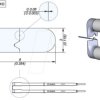 W14040G Abisolierkartusche, AWG 40