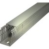 Wiring duct, (L x W x H) 2000 x 60 x 80 mm, PVC, gray, 08390163013, 1 piece with 2 meters