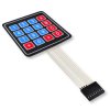 4x4 adhesive membrane keyboard 16 buttons 8-pin 35V for Arduino