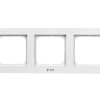SONATA Ramka potrójna do łączników IP44 biała RH-3R/00