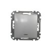 SEDNA DESIGN & ELEMENTS Wyłącznik krzyżowy z podświetleniem srebrne aluminium SDD113107L SCHNEIDER ELECTRIC