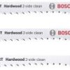 Brzeszczot do wyrzynarki Bosch Accessories Hardwood 2-side clean 2608900549 3 szt.