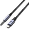 Kabel Unitek M1209A Lightning na mini jack 3,5mm (M) 1metr