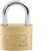 Burg Wächter 3051 C-Line Padlock 35mm Brass Body Keyed-Different