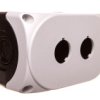 Obudowa Kasety 2-Otworowa 22Mm Szara Ip67 Lpzp2a8