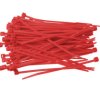 Opaska kablowa 100x2,5 czerwona (100szt)