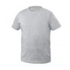 VILS t-shirt bawełniany szary melanż 3XL (58)