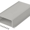 Aluminum enclosure kit, (L x W x H) 105 x 220 x 48 mm, natural, IP40, 97218220.HMT1