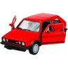 MODEL VW GOLF I GTI CZARNY 1:34 czerwony
