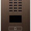 DoorBird D2101FV Fingerprint 50 Wideodomofon IP LAN Jednostka zewnętrzna stal szlachetna V2A (szczotkowana), Brązowy wyg