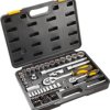 Klucze nasadowe 1/2 cala stal CrV (72 szt.) 38D643