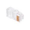 WTYK KOMPUTEROWY 8p8c RJ45 DRUT CAT-5e - 10szt Pass Through