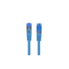 Patchcord kat.6A S/FTP LSZH CCA 2M niebieski Fluke Passed Lanberg
