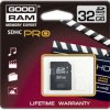 karta pamięci SDHC PRO Goodram 32GB class 10 - rozpakowana
