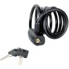 Master Lock 8126EURDPRO Black Self Coiling Keyed Cable 1.8m x 8mm