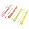 TruComponents 40014 Cable tie 150mm 2.50mm Neon Grn/orange/Yel/pink 80 pc(s)