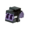 Roline Adapter Keystone Lc/Lc Duplex, Wielomodowy, Om4