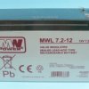 12V/7,2Ah 150x65x94 F1 MWL-7.2-12 AGM