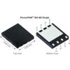 Pojedyncze tranzystory MOSFET Typ N-kanałowy 144 A PowerPAK 150 V Rozszerzenie 8-pinowy Powierzchnia 278 W Vishay 0.0056