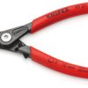 Szczypce do pierścieni Szczypce do pierścieni osadczych Knipex długość całkowita: 140 mm Stal elektryczna