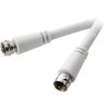 SpeaKa Professional SP-7870004 SAT Cable White 3.00 m 90 dB 1xF plug-1xF plug