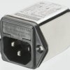 Filtr wejściowy złącza IEC2 4A C14 Schaffner Montaż na kołnierzu 5 x 20mm