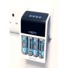 Ansmann 1001-0094-44-02 Comfort Plus UK Battery Charger with 4 x AA 2500mAh