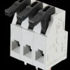 AST0250304 3-pin spring loaded terminal, 5-mm pin spacing