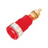 SKS Hirschmann 935980073 4mm Safety SEB 2600 G Socket 32A CAT III Red