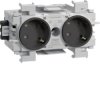 Gniazdo Schuko 2-kr-45st.wtyk zac.mont.front ant GS20119011