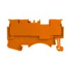 Złączka Szynowa 1,5Mm2 1P 3-Przewodowa Zacisk Push-In Pomarańczowa