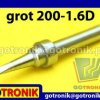 Grot 200-1.6D - płaski dłuto 1,6mm